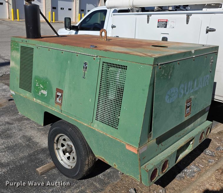 image for item DZ3711 1991 Sullair 185Q air compressor