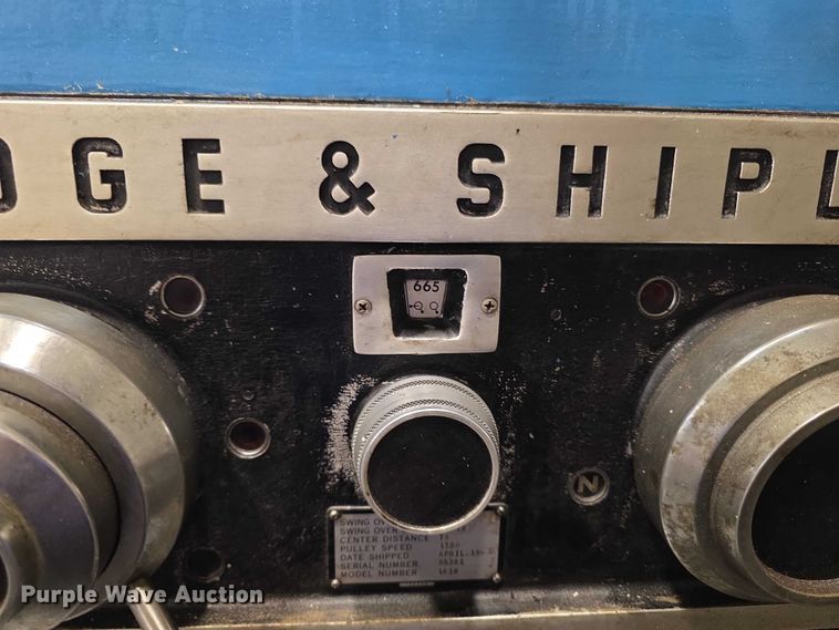image for item DZ3839 1963 Lodge and Shipley  1610  power turn lathe