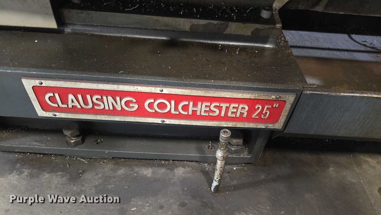 image for item DZ3840 Clausing Colchester  25