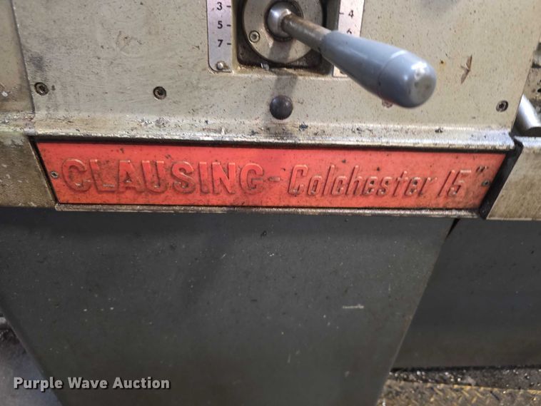 image for item DZ3841 Clausing Colchester  15