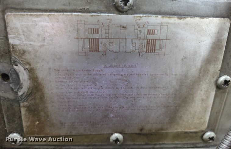 image for item DZ3841 Clausing Colchester  15