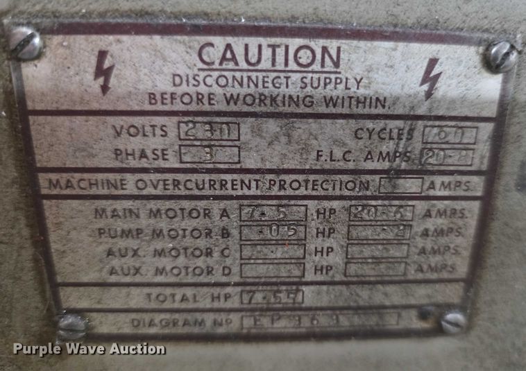 image for item DZ3841 Clausing Colchester  15