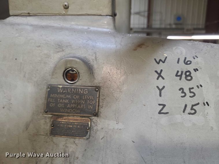 image for item DZ3843 Devlieg  3B48 Spiramatic milling machine