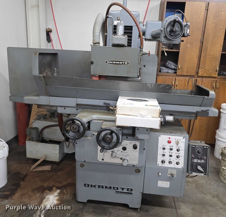 image for item DZ3845 Okamoto Accugar 124N  surface grinder