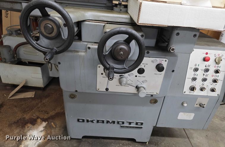 image for item DZ3845 Okamoto Accugar 124N  surface grinder