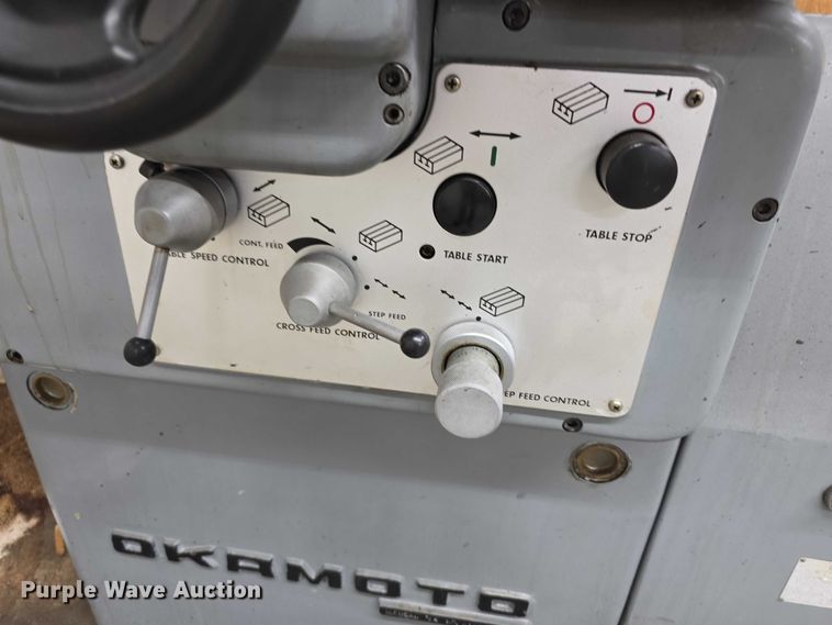 image for item DZ3845 Okamoto Accugar 124N  surface grinder