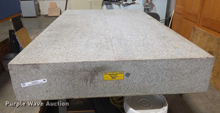 image for item DZ3849 Continental  black granite inspection table