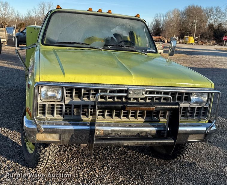 image for item DZ4290 1981 Chevrolet K30 utility / service truck
