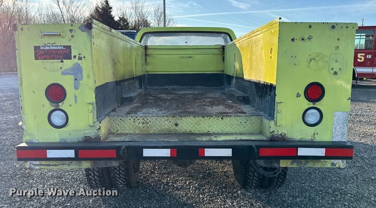 image for item DZ4290 1981 Chevrolet K30 utility / service truck