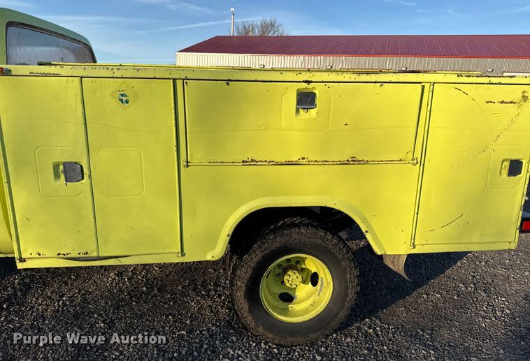 image for item DZ4290 1981 Chevrolet K30 utility / service truck