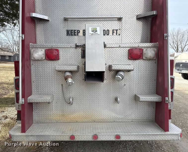 image for item DZ4299 1987 White quint fire truck