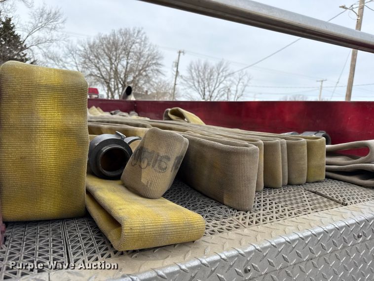 image for item DZ4299 1987 White quint fire truck