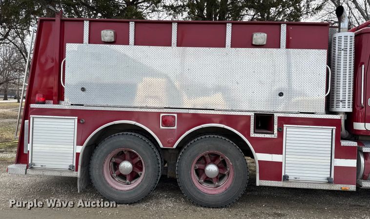 image for item DZ4299 1987 White quint fire truck