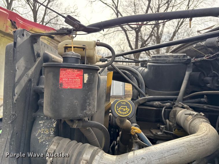 image for item DZ4300 1999 Ford F800 quint fire truck