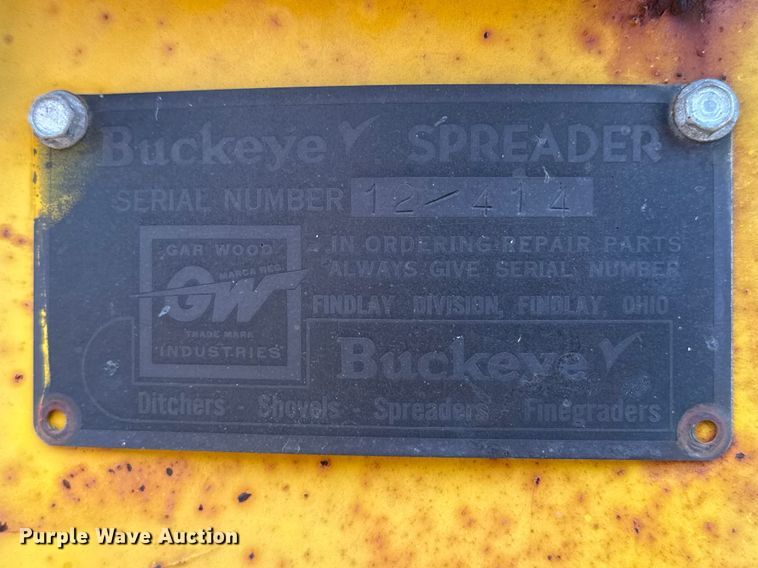 image for item DZ5017 Buckeye chip spreader