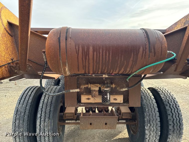 image for item EA2225 1988 Load King  1827 bottom dump trailer