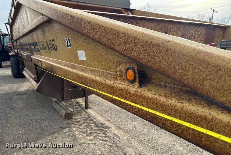 image for item EA2225 1988 Load King  1827 bottom dump trailer