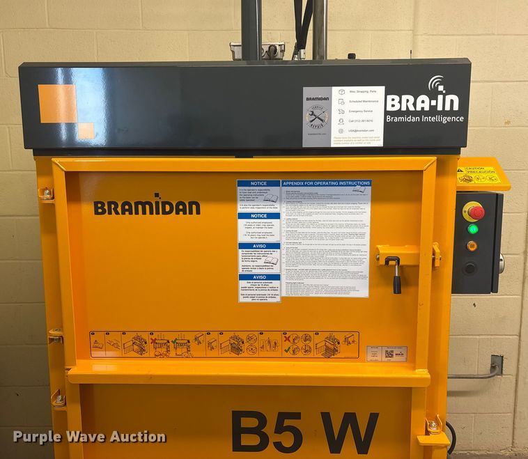 image for item EI5700 2022 Bramidan B5W carboard baler