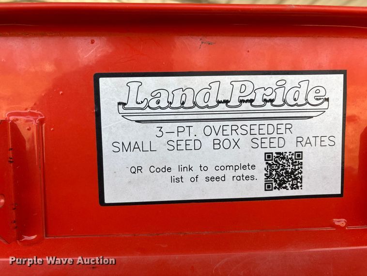 image for item EJ7797 Land Pride NTS2507 grain drill