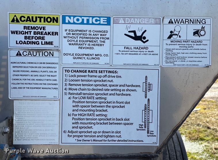 image for item EJ7799 Doyle RC-000-001 spreader