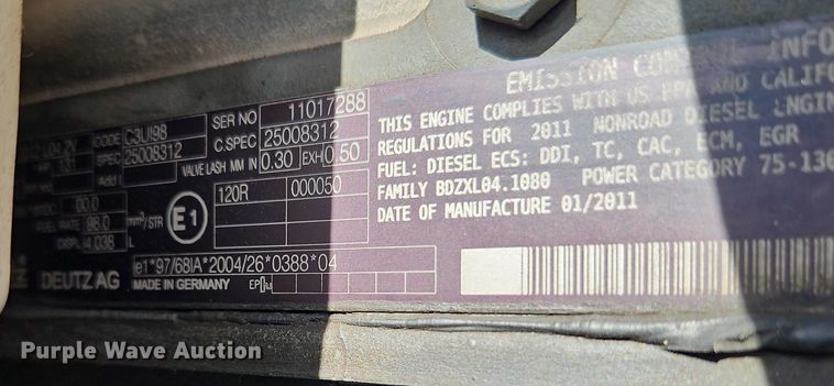 image for item EO4994 2012 International 7400 sewer jetter truck