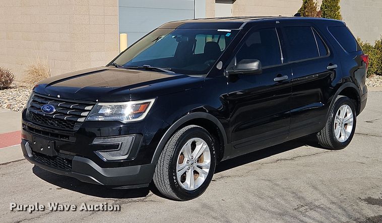 image for item EO7012 2016 Ford Explorer Police Interceptor SUV