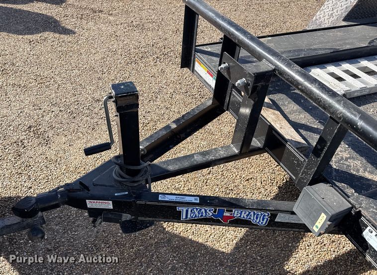 image for item EP2987 2017 Texas Bragg Texas Bragg Enterprises utility trailer
