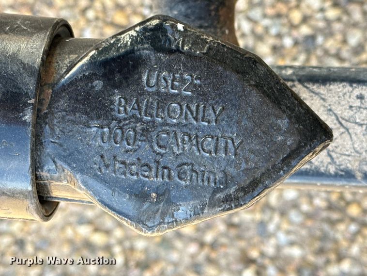 image for item EP2987 2017 Texas Bragg Texas Bragg Enterprises utility trailer