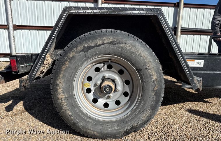 image for item EP2987 2017 Texas Bragg Texas Bragg Enterprises utility trailer