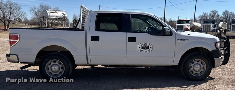 image for item EP2989 2014 Ford F150 Crew Cab pickup truck