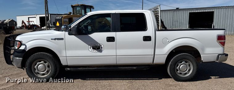 image for item EP2989 2014 Ford F150 Crew Cab pickup truck