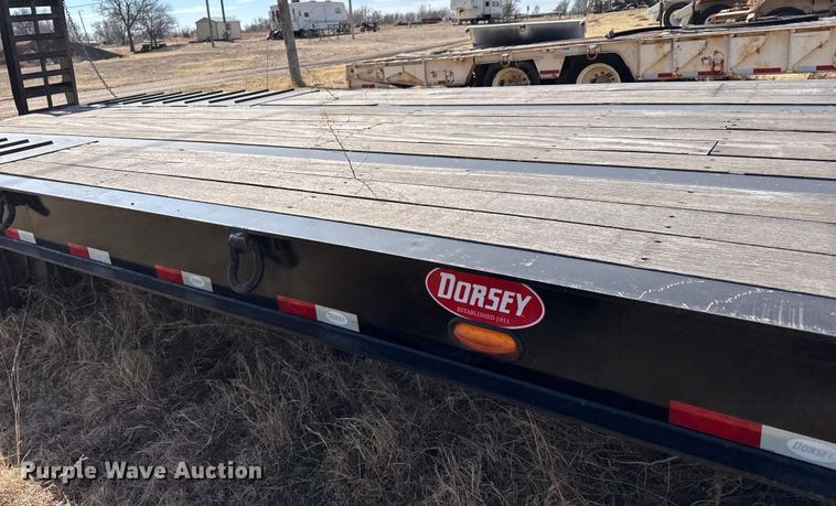 image for item EP2991 2019 Dorsey Pitts Trailers drop deck equipment trailer
