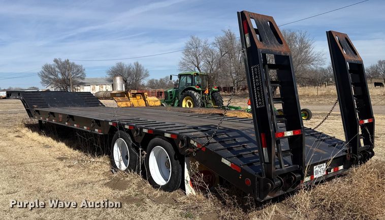image for item EP2991 2019 Dorsey Pitts Trailers drop deck equipment trailer