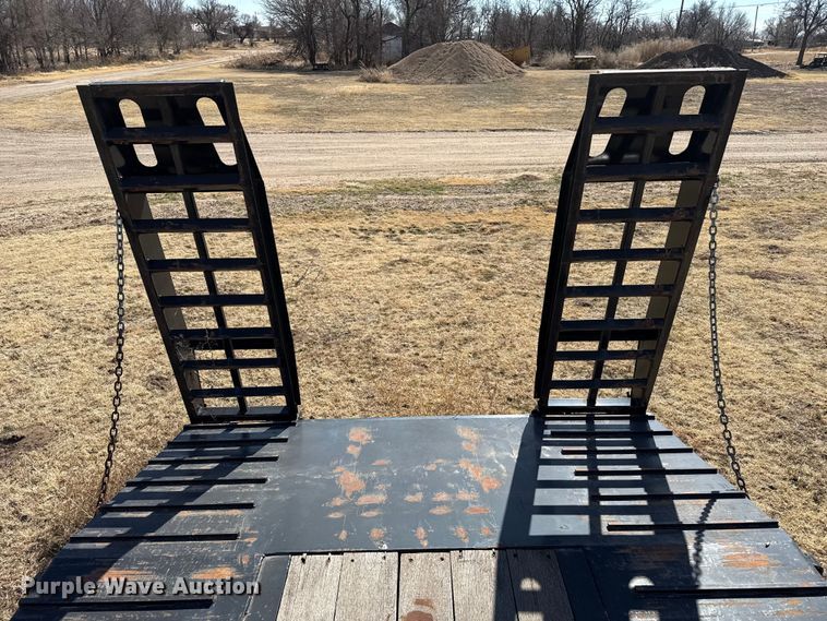 image for item EP2991 2019 Dorsey Pitts Trailers drop deck equipment trailer