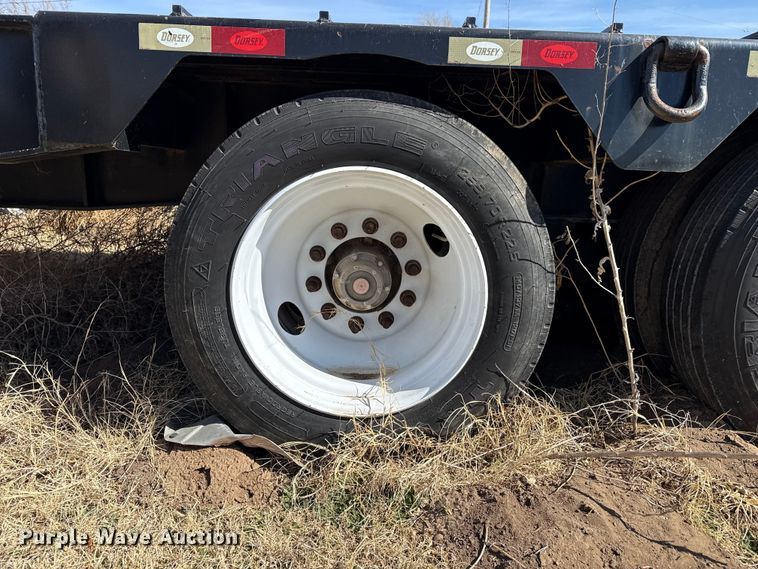 image for item EP2991 2019 Dorsey Pitts Trailers drop deck equipment trailer