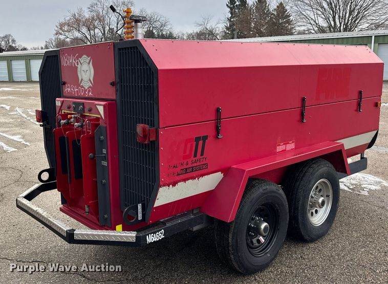 image for item ER0375 2008 Scott Health & Safety SCBA fill trailer