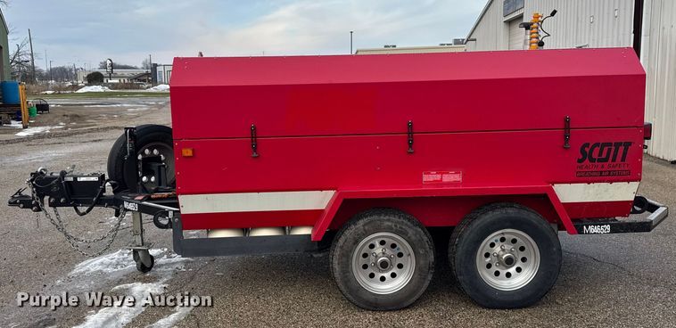 image for item ER0375 2008 Scott Health & Safety SCBA fill trailer