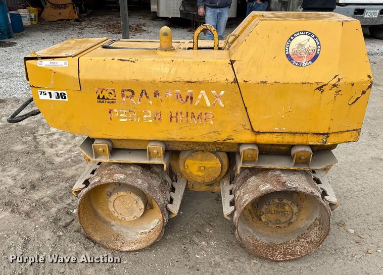 image for item ER0418 2003 Rammax P33/24 HHMR trench compactor