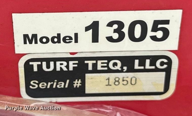 image for item ER0419 Turf Teq 1305 power broom