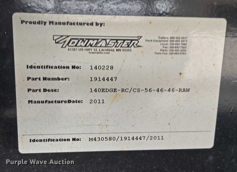 image for item ES2913 2012 International 7600 dump truck