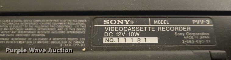 image for item ES2916 (2) Panosonic WV-700ASH cameras