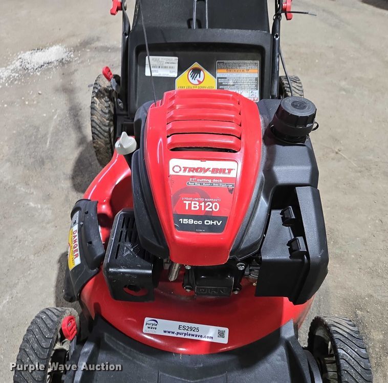 image for item ES2925 Troy Built lawn mower