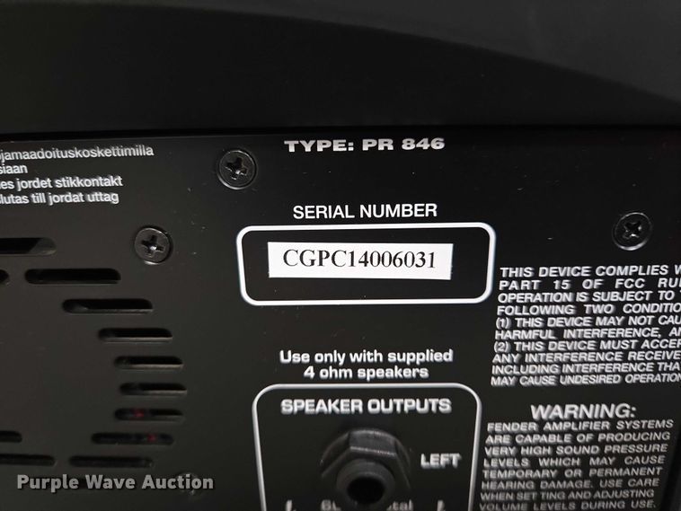 image for item ES2955 Fender Passport Venue speaker