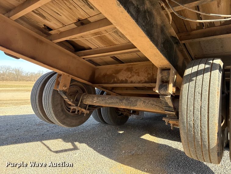 image for item ES5796 2014 Friesen Trailers LLC GN-25-H tilt deck equipment trailer