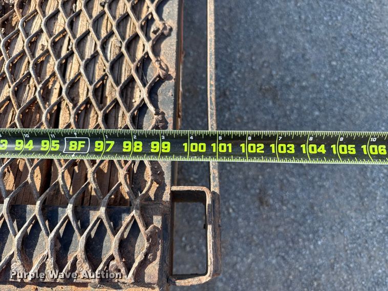 image for item ES5796 2014 Friesen Trailers LLC GN-25-H tilt deck equipment trailer