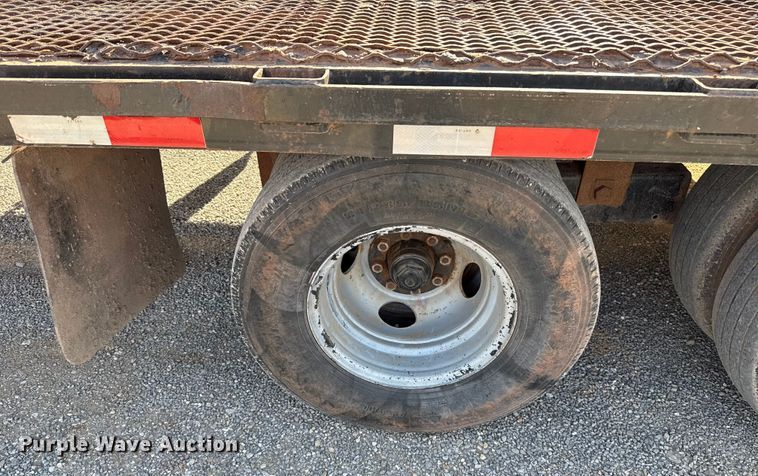 image for item ES5796 2014 Friesen Trailers LLC GN-25-H tilt deck equipment trailer