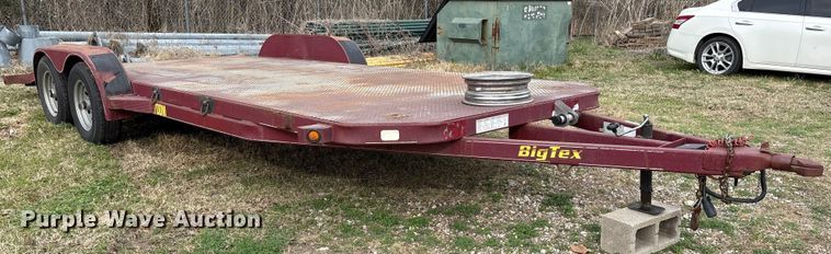 image for item ES8572 2013 Big Tex 70DM-20 utility trailer