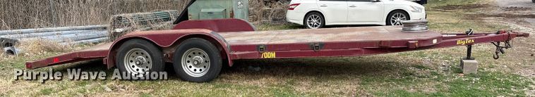 image for item ES8572 2013 Big Tex 70DM-20 utility trailer