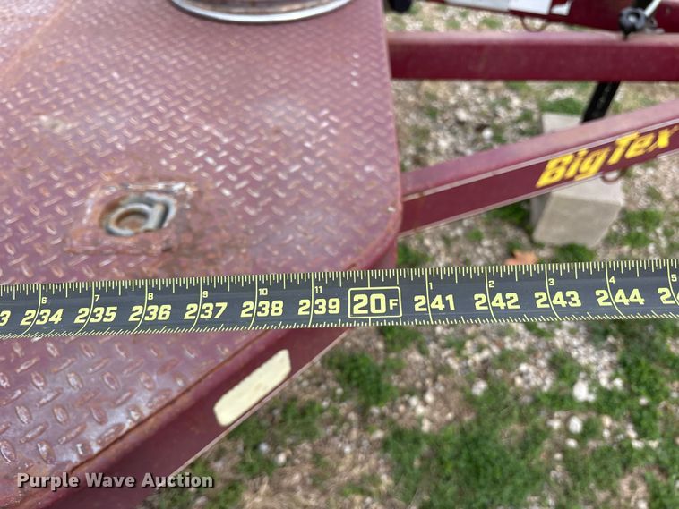 image for item ES8572 2013 Big Tex 70DM-20 utility trailer