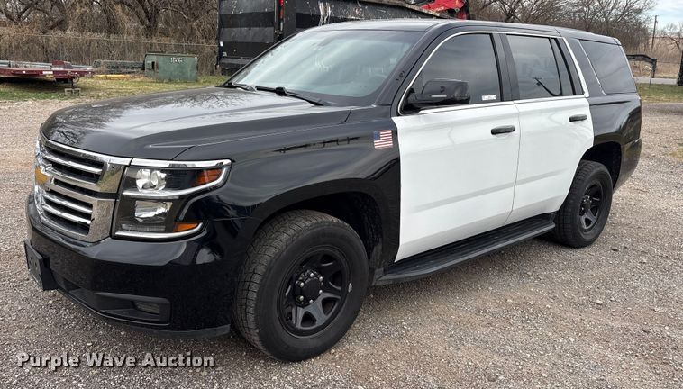 image for item ES8573 2020 Chevrolet Tahoe Police SUV